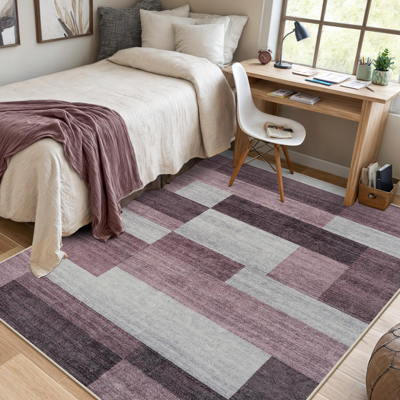 Amazon | HAOCOO カーペット 洗える 200X250cm ラグ 3畳 北欧風 モダン